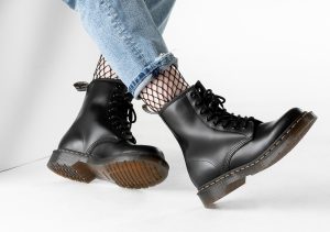 What is the origin of Doctor Martens leather?