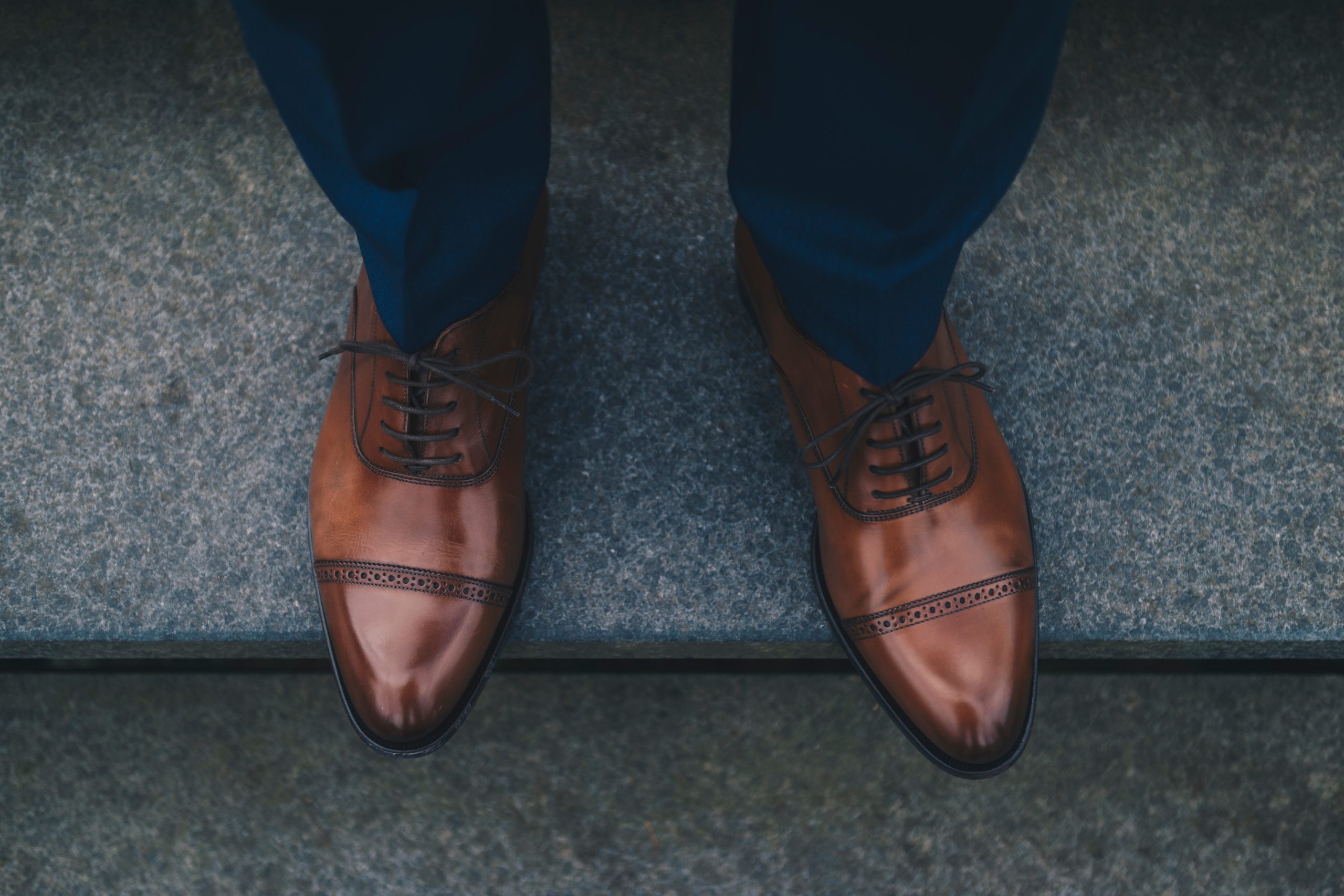 Washing leather shoes in the washer