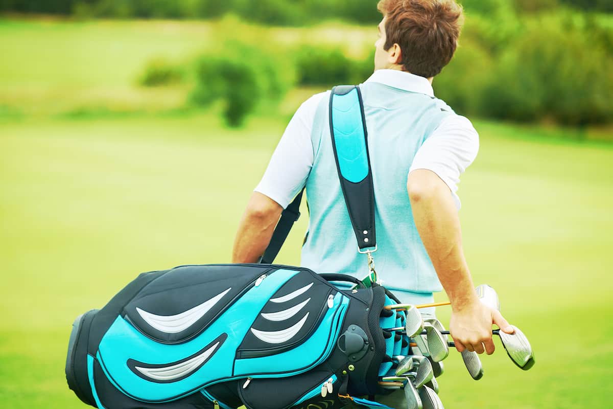  custom leather golf bags bring you a joy 