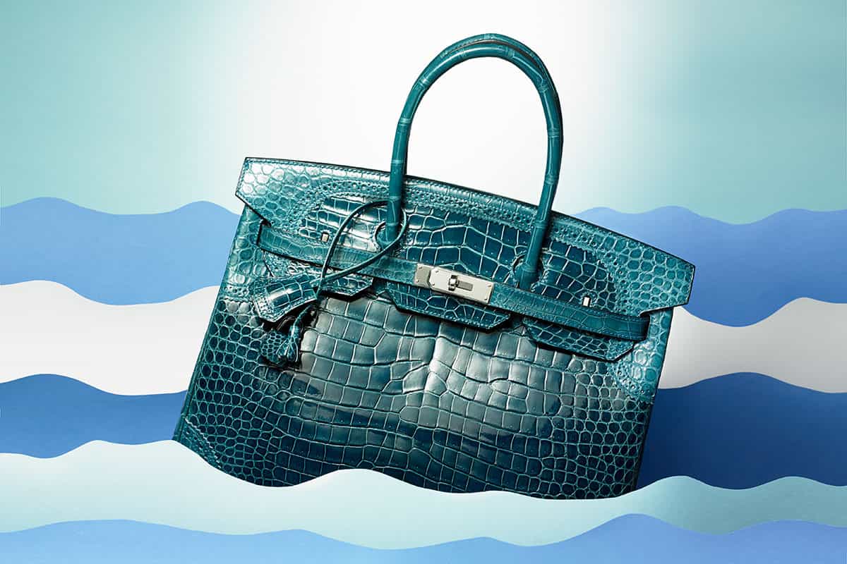  Alligator skin handbags Purchase Price + Photo 