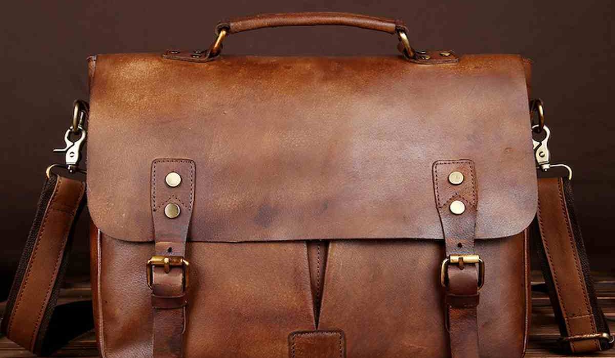  buy leather tote laptop bag + great price 